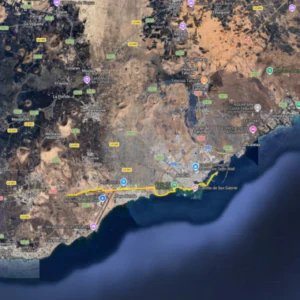 Ruta de montaña con Draisiana Lanzarote